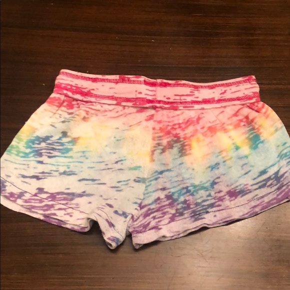 Vintage Havana rainbow/multi color burn out shorts - Picture 2 of 2